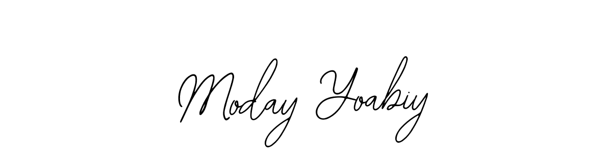 See photos of Moday Yoabiy official signature by Spectra . Check more albums & portfolios. Read reviews & check more about Bearetta-2O07w font. Moday Yoabiy signature style 12 images and pictures png