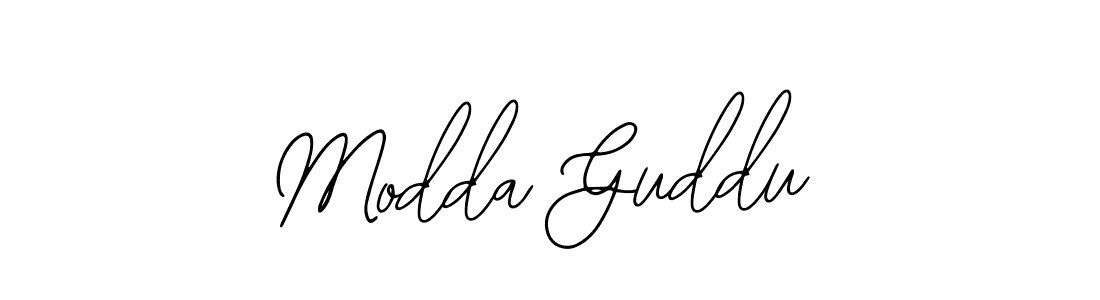 Modda Guddu stylish signature style. Best Handwritten Sign (Bearetta-2O07w) for my name. Handwritten Signature Collection Ideas for my name Modda Guddu. Modda Guddu signature style 12 images and pictures png