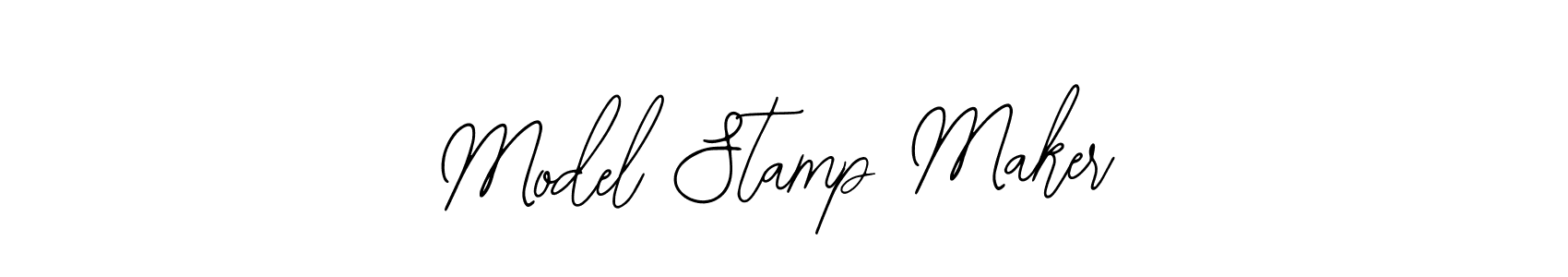 How to Draw Model Stamp Maker signature style? Bearetta-2O07w is a latest design signature styles for name Model Stamp Maker. Model Stamp Maker signature style 12 images and pictures png