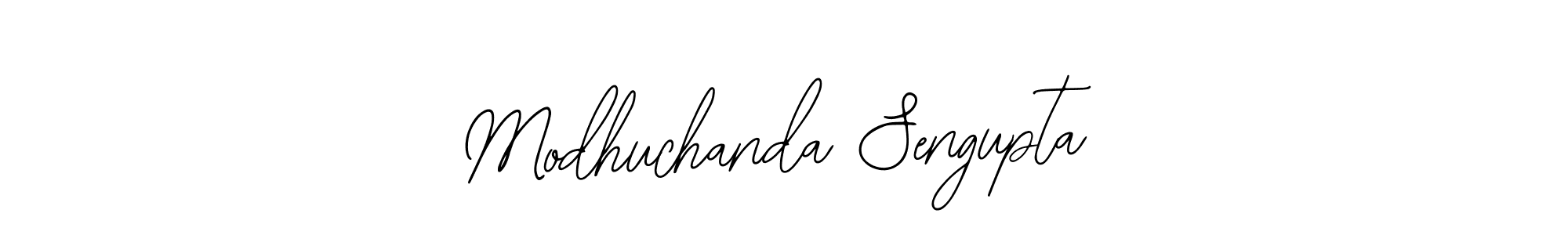 Make a beautiful signature design for name Modhuchanda Sengupta. With this signature (Bearetta-2O07w) style, you can create a handwritten signature for free. Modhuchanda Sengupta signature style 12 images and pictures png