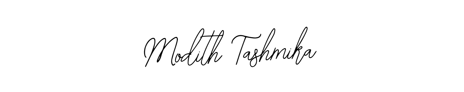 Similarly Bearetta-2O07w is the best handwritten signature design. Signature creator online .You can use it as an online autograph creator for name Modith Tashmika. Modith Tashmika signature style 12 images and pictures png