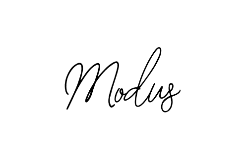 Design your own signature with our free online signature maker. With this signature software, you can create a handwritten (Bearetta-2O07w) signature for name Modus. Modus signature style 12 images and pictures png