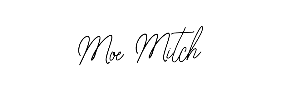 Make a beautiful signature design for name Moe Mitch. With this signature (Bearetta-2O07w) style, you can create a handwritten signature for free. Moe Mitch signature style 12 images and pictures png