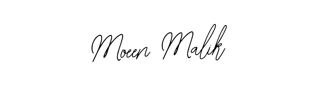 Moeen Malik stylish signature style. Best Handwritten Sign (Bearetta-2O07w) for my name. Handwritten Signature Collection Ideas for my name Moeen Malik. Moeen Malik signature style 12 images and pictures png