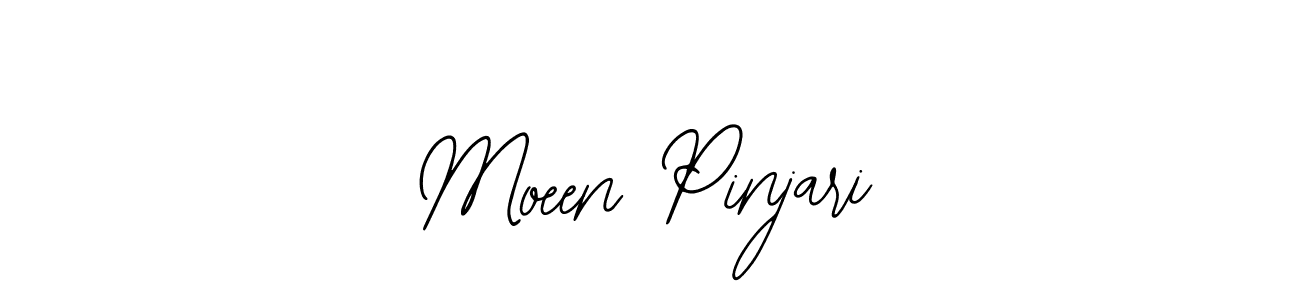 Also we have Moeen Pinjari name is the best signature style. Create professional handwritten signature collection using Bearetta-2O07w autograph style. Moeen Pinjari signature style 12 images and pictures png