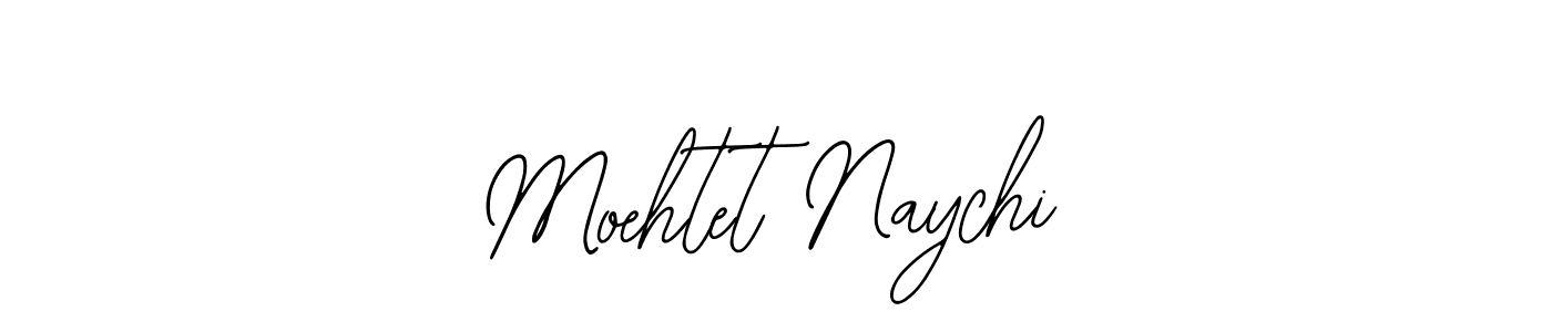 Bearetta-2O07w is a professional signature style that is perfect for those who want to add a touch of class to their signature. It is also a great choice for those who want to make their signature more unique. Get Moehtet Naychi name to fancy signature for free. Moehtet Naychi signature style 12 images and pictures png