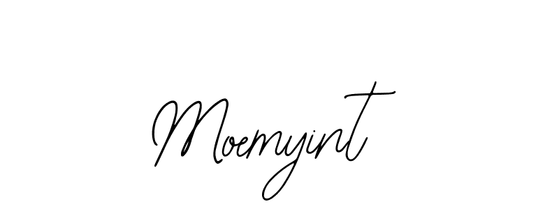Create a beautiful signature design for name Moemyint. With this signature (Bearetta-2O07w) fonts, you can make a handwritten signature for free. Moemyint signature style 12 images and pictures png