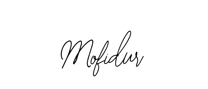 Design your own signature with our free online signature maker. With this signature software, you can create a handwritten (Bearetta-2O07w) signature for name Mofidur. Mofidur signature style 12 images and pictures png