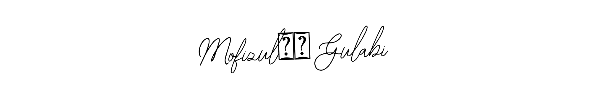 Make a short Mofizul❤️ Gulabi signature style. Manage your documents anywhere anytime using Bearetta-2O07w. Create and add eSignatures, submit forms, share and send files easily. Mofizul❤️ Gulabi signature style 12 images and pictures png