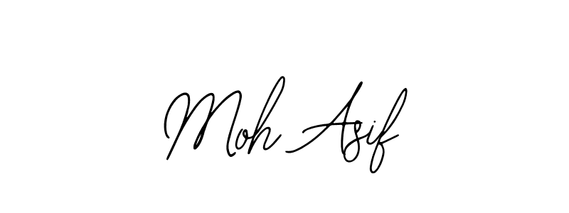 Also You can easily find your signature by using the search form. We will create Moh Asif name handwritten signature images for you free of cost using Bearetta-2O07w sign style. Moh Asif signature style 12 images and pictures png