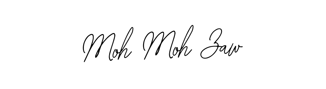 Make a beautiful signature design for name Moh Moh Zaw. With this signature (Bearetta-2O07w) style, you can create a handwritten signature for free. Moh Moh Zaw signature style 12 images and pictures png