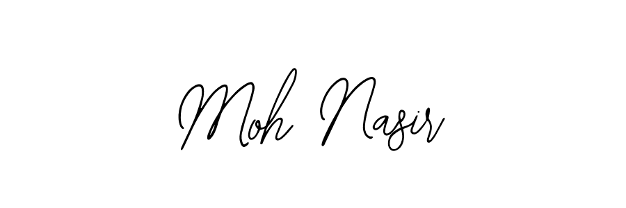 Make a beautiful signature design for name Moh Nasir. Use this online signature maker to create a handwritten signature for free. Moh Nasir signature style 12 images and pictures png