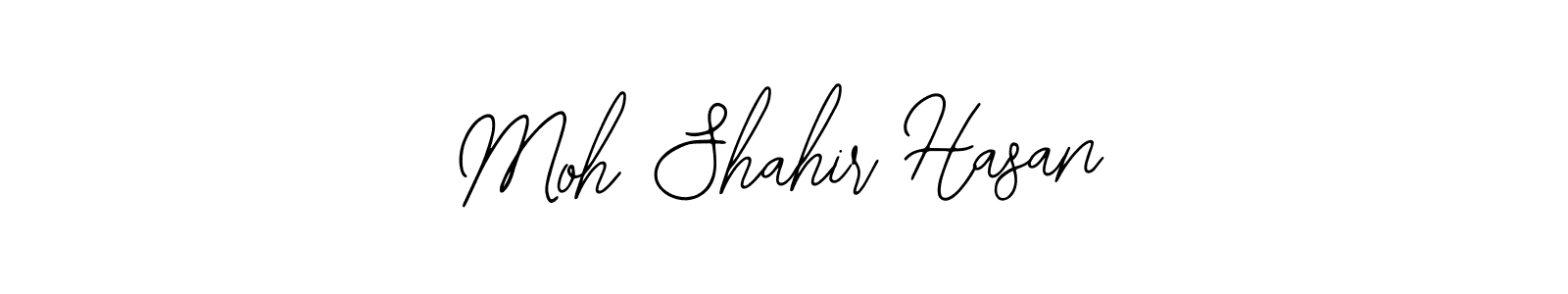 Also we have Moh Shahir Hasan name is the best signature style. Create professional handwritten signature collection using Bearetta-2O07w autograph style. Moh Shahir Hasan signature style 12 images and pictures png