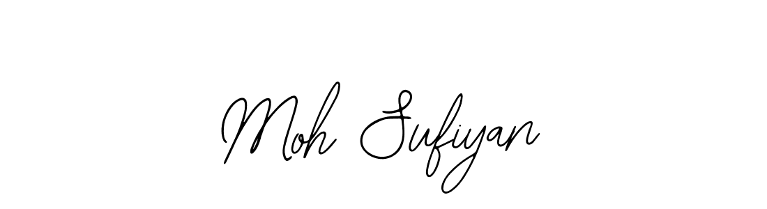 It looks lik you need a new signature style for name Moh Sufiyan. Design unique handwritten (Bearetta-2O07w) signature with our free signature maker in just a few clicks. Moh Sufiyan signature style 12 images and pictures png