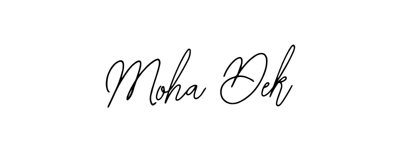 Make a beautiful signature design for name Moha Dek. With this signature (Bearetta-2O07w) style, you can create a handwritten signature for free. Moha Dek signature style 12 images and pictures png