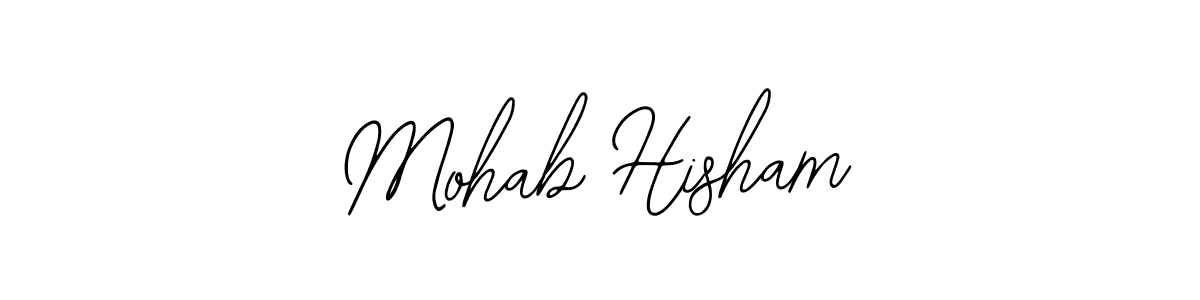 How to make Mohab Hisham signature? Bearetta-2O07w is a professional autograph style. Create handwritten signature for Mohab Hisham name. Mohab Hisham signature style 12 images and pictures png