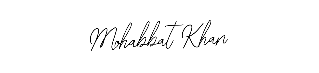 Design your own signature with our free online signature maker. With this signature software, you can create a handwritten (Bearetta-2O07w) signature for name Mohabbat Khan. Mohabbat Khan signature style 12 images and pictures png
