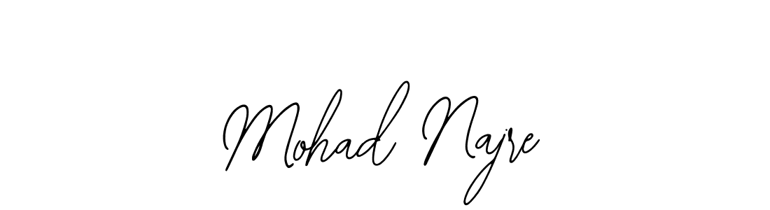 Create a beautiful signature design for name Mohad Najre. With this signature (Bearetta-2O07w) fonts, you can make a handwritten signature for free. Mohad Najre signature style 12 images and pictures png