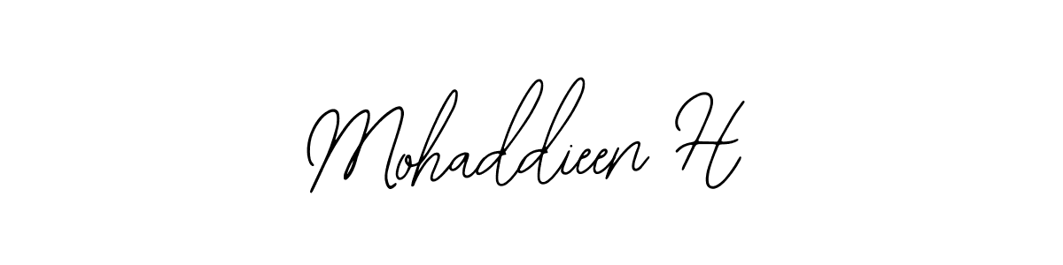 Also You can easily find your signature by using the search form. We will create Mohaddieen H name handwritten signature images for you free of cost using Bearetta-2O07w sign style. Mohaddieen H signature style 12 images and pictures png