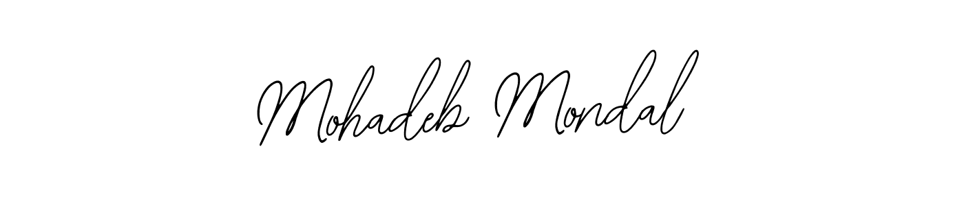 Design your own signature with our free online signature maker. With this signature software, you can create a handwritten (Bearetta-2O07w) signature for name Mohadeb Mondal. Mohadeb Mondal signature style 12 images and pictures png