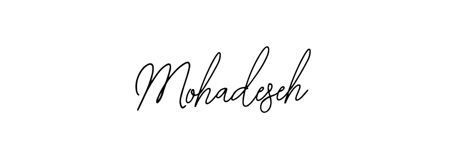 if you are searching for the best signature style for your name Mohadeseh. so please give up your signature search. here we have designed multiple signature styles  using Bearetta-2O07w. Mohadeseh signature style 12 images and pictures png