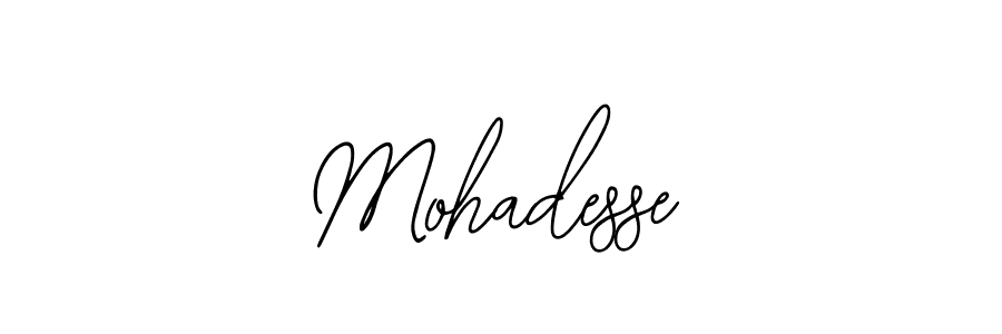 Design your own signature with our free online signature maker. With this signature software, you can create a handwritten (Bearetta-2O07w) signature for name Mohadesse. Mohadesse signature style 12 images and pictures png