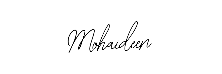 You can use this online signature creator to create a handwritten signature for the name Mohaideen. This is the best online autograph maker. Mohaideen signature style 12 images and pictures png
