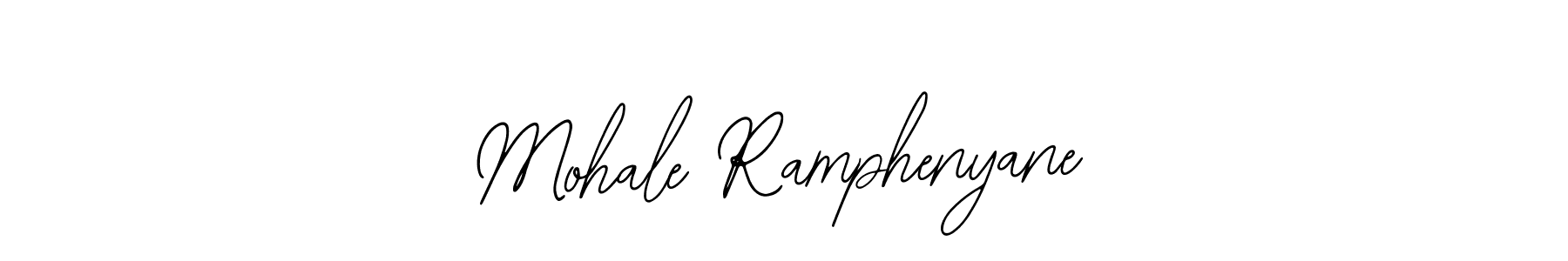You should practise on your own different ways (Bearetta-2O07w) to write your name (Mohale Ramphenyane) in signature. don't let someone else do it for you. Mohale Ramphenyane signature style 12 images and pictures png