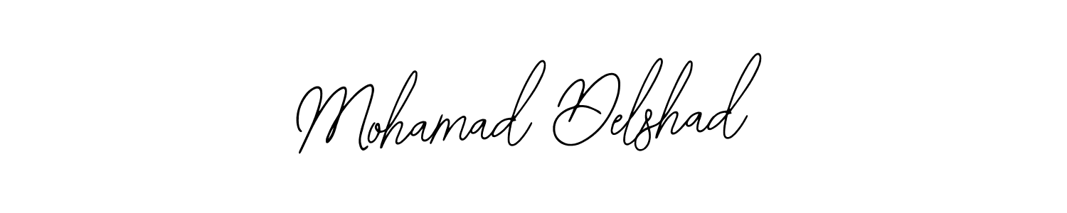 Create a beautiful signature design for name Mohamad Delshad. With this signature (Bearetta-2O07w) fonts, you can make a handwritten signature for free. Mohamad Delshad signature style 12 images and pictures png