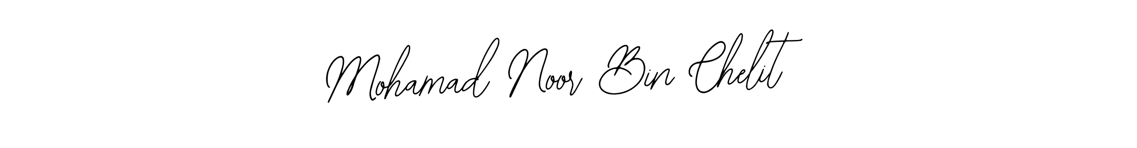 Also You can easily find your signature by using the search form. We will create Mohamad Noor Bin Chelit name handwritten signature images for you free of cost using Bearetta-2O07w sign style. Mohamad Noor Bin Chelit signature style 12 images and pictures png