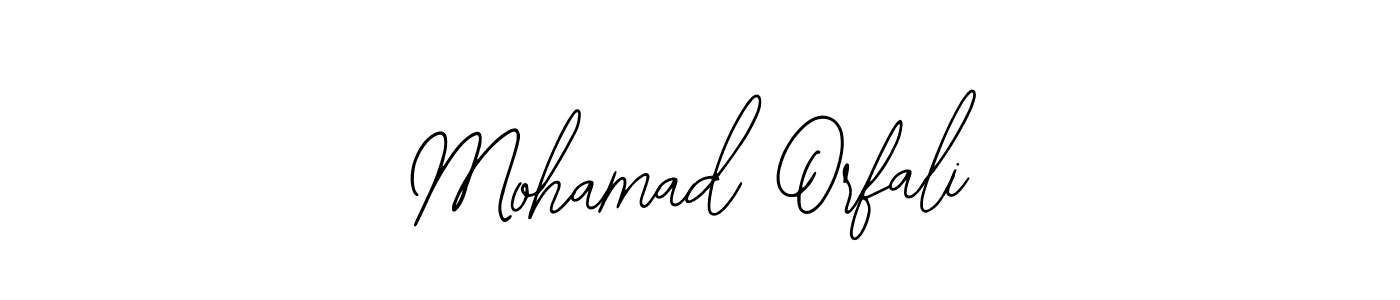 Make a beautiful signature design for name Mohamad Orfali. With this signature (Bearetta-2O07w) style, you can create a handwritten signature for free. Mohamad Orfali signature style 12 images and pictures png