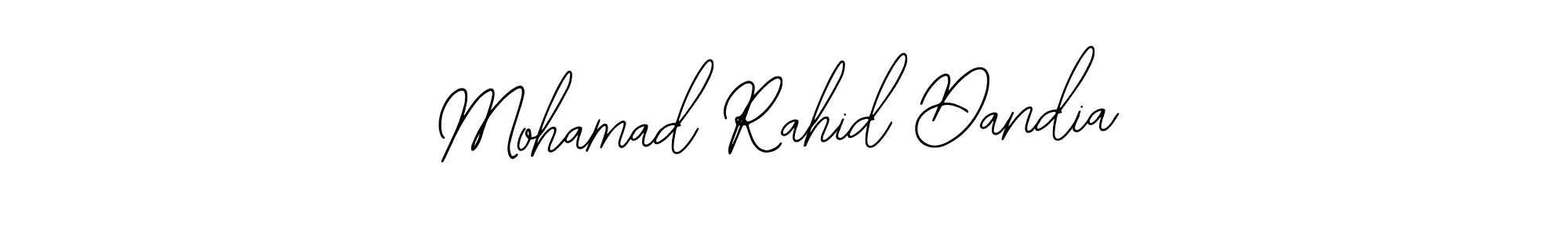 Make a beautiful signature design for name Mohamad Rahid Dandia. Use this online signature maker to create a handwritten signature for free. Mohamad Rahid Dandia signature style 12 images and pictures png