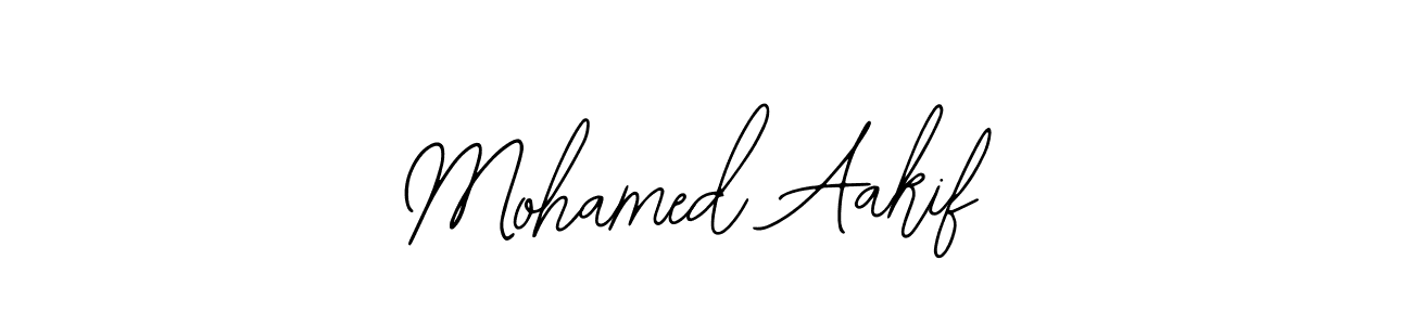 How to make Mohamed Aakif signature? Bearetta-2O07w is a professional autograph style. Create handwritten signature for Mohamed Aakif name. Mohamed Aakif signature style 12 images and pictures png