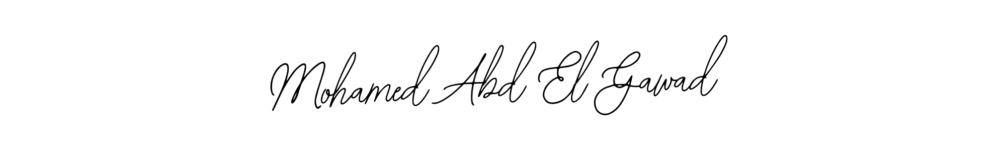 How to make Mohamed Abd El Gawad signature? Bearetta-2O07w is a professional autograph style. Create handwritten signature for Mohamed Abd El Gawad name. Mohamed Abd El Gawad signature style 12 images and pictures png