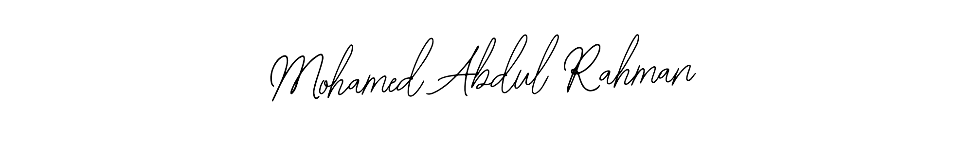 Also You can easily find your signature by using the search form. We will create Mohamed Abdul Rahman name handwritten signature images for you free of cost using Bearetta-2O07w sign style. Mohamed Abdul Rahman signature style 12 images and pictures png