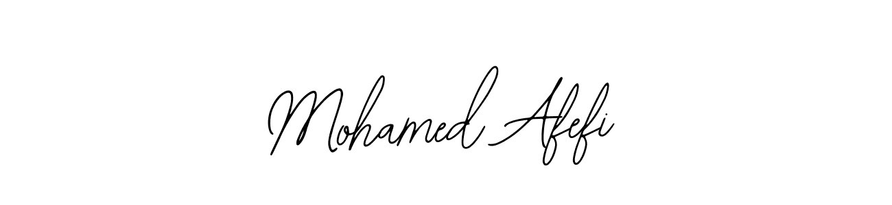 How to make Mohamed Afefi name signature. Use Bearetta-2O07w style for creating short signs online. This is the latest handwritten sign. Mohamed Afefi signature style 12 images and pictures png