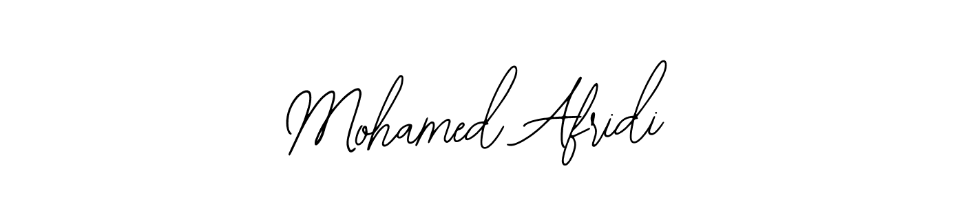 Use a signature maker to create a handwritten signature online. With this signature software, you can design (Bearetta-2O07w) your own signature for name Mohamed Afridi. Mohamed Afridi signature style 12 images and pictures png