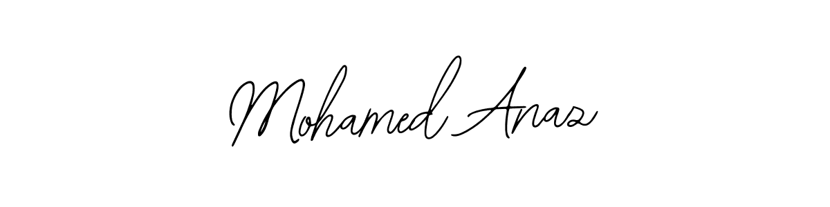 How to make Mohamed Anaz name signature. Use Bearetta-2O07w style for creating short signs online. This is the latest handwritten sign. Mohamed Anaz signature style 12 images and pictures png