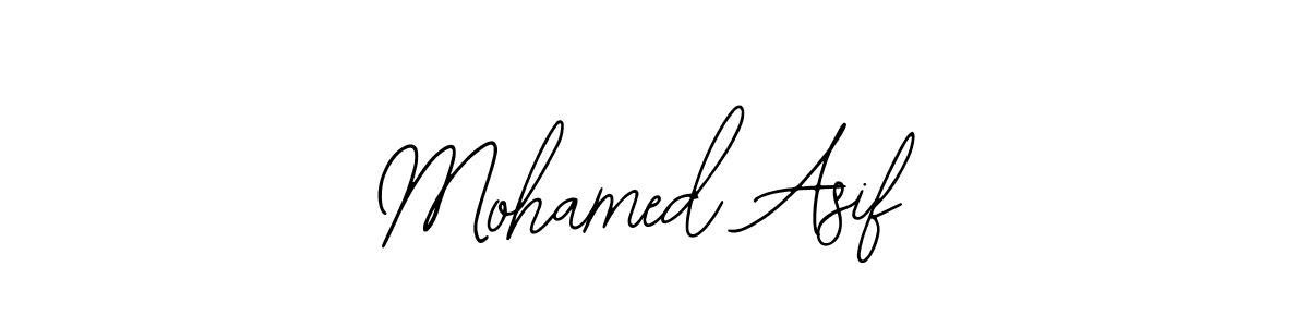 Use a signature maker to create a handwritten signature online. With this signature software, you can design (Bearetta-2O07w) your own signature for name Mohamed Asif. Mohamed Asif signature style 12 images and pictures png