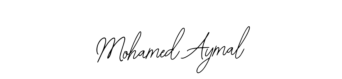 Also You can easily find your signature by using the search form. We will create Mohamed Aymal name handwritten signature images for you free of cost using Bearetta-2O07w sign style. Mohamed Aymal signature style 12 images and pictures png