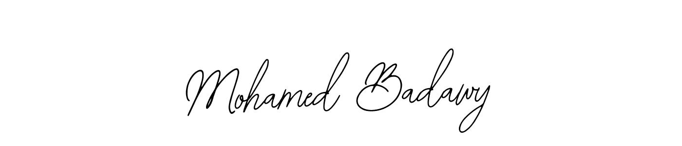 Use a signature maker to create a handwritten signature online. With this signature software, you can design (Bearetta-2O07w) your own signature for name Mohamed Badawy. Mohamed Badawy signature style 12 images and pictures png