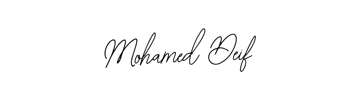 Mohamed Deif stylish signature style. Best Handwritten Sign (Bearetta-2O07w) for my name. Handwritten Signature Collection Ideas for my name Mohamed Deif. Mohamed Deif signature style 12 images and pictures png