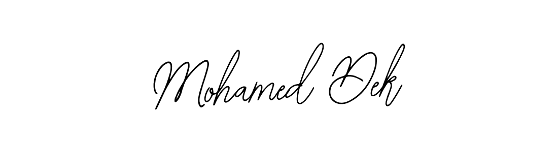 Best and Professional Signature Style for Mohamed Dek. Bearetta-2O07w Best Signature Style Collection. Mohamed Dek signature style 12 images and pictures png