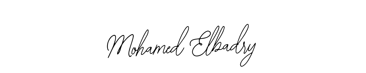 How to Draw Mohamed Elbadry signature style? Bearetta-2O07w is a latest design signature styles for name Mohamed Elbadry. Mohamed Elbadry signature style 12 images and pictures png