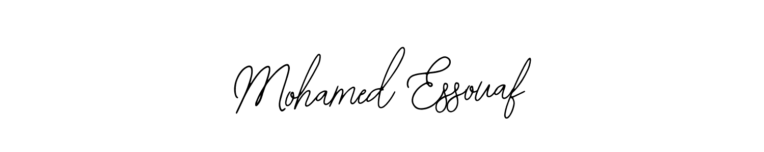 Use a signature maker to create a handwritten signature online. With this signature software, you can design (Bearetta-2O07w) your own signature for name Mohamed Essouaf. Mohamed Essouaf signature style 12 images and pictures png
