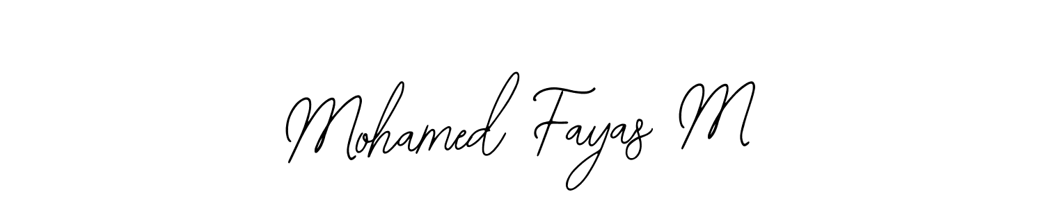 Make a beautiful signature design for name Mohamed Fayas M. With this signature (Bearetta-2O07w) style, you can create a handwritten signature for free. Mohamed Fayas M signature style 12 images and pictures png