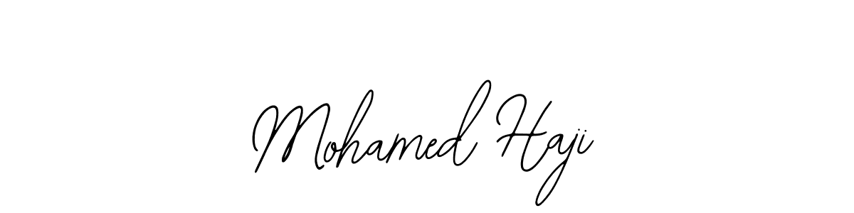 The best way (Bearetta-2O07w) to make a short signature is to pick only two or three words in your name. The name Mohamed Haji include a total of six letters. For converting this name. Mohamed Haji signature style 12 images and pictures png