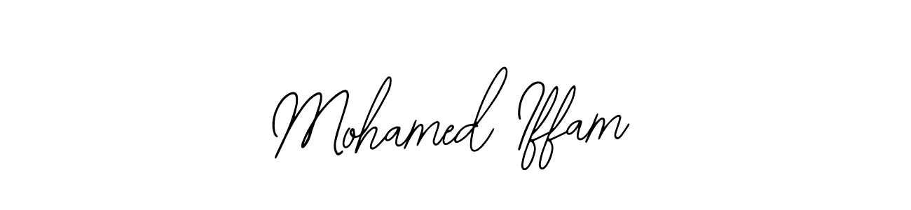 How to Draw Mohamed Iffam signature style? Bearetta-2O07w is a latest design signature styles for name Mohamed Iffam. Mohamed Iffam signature style 12 images and pictures png