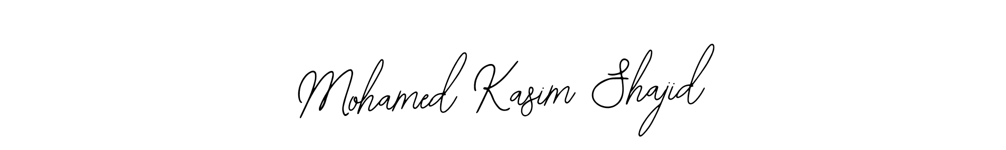 Design your own signature with our free online signature maker. With this signature software, you can create a handwritten (Bearetta-2O07w) signature for name Mohamed Kasim Shajid. Mohamed Kasim Shajid signature style 12 images and pictures png
