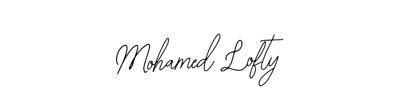 Use a signature maker to create a handwritten signature online. With this signature software, you can design (Bearetta-2O07w) your own signature for name Mohamed Lofty. Mohamed Lofty signature style 12 images and pictures png